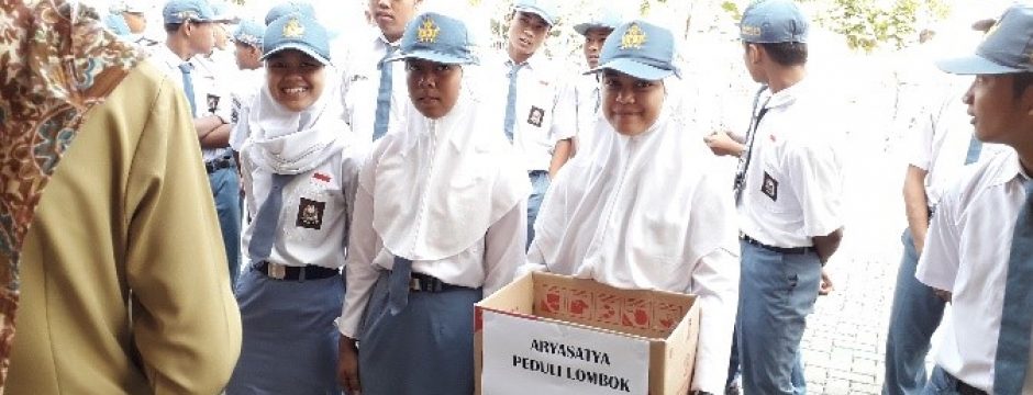 aryasatya peduli lombok