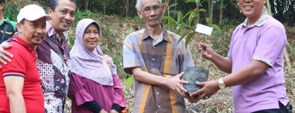 penanaman pohon langka dalam aksi sosial smk aryasatya teknologi