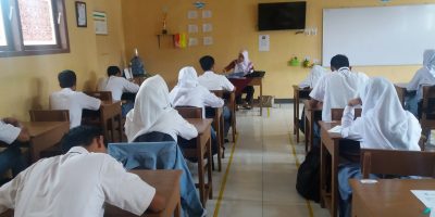 Suasana ruang kelas smk aryasatya teknologi